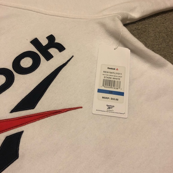 NWT Reebok Crewneck - Picture 3 of 4